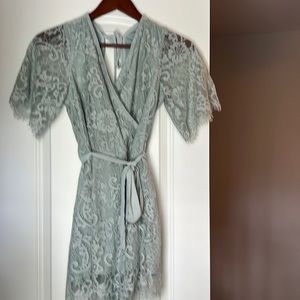Altar’d state mint green romper. Size small
